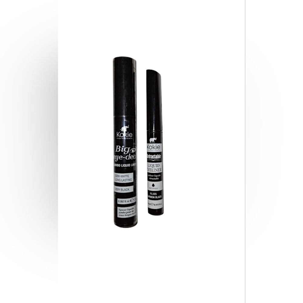Kokie Cosmetics Big Eye-Deal Jumbo Liquid Liner - Very Black